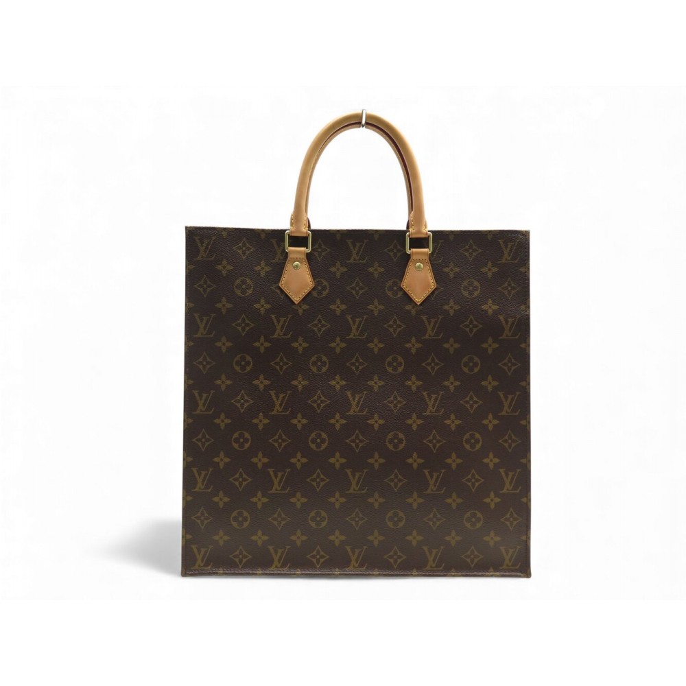 NEUF SAC A MAIN LOUIS VUITTON CABAS PLAT M51140 EN TOILE MONOGRAM HANDBAG 1250€