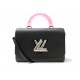 NEUF SAC A MAIN LOUIS VUITTON TWIST ED LIMITE ANSE PLEXI CUIR EPI NOIR BAG 4000€