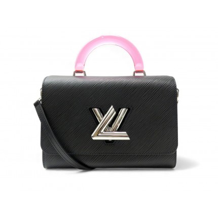 NEUF SAC A MAIN LOUIS VUITTON TWIST ED LIMITE ANSE PLEXI CUIR EPI NOIR BAG 4000€