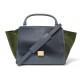 SAC A MAIN CELINE TRAPEZE MM 169543PTA CUIR ET DAIM BANDOULIERE HAND BAG 2500€