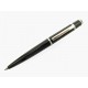 NEUF STYLO BILLE CARTIER DIABOLO ST180010 NOIR & PALLADIE NEW BALLPOINT PEN 520€
