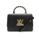 NEUF SAC A MAIN LOUIS VUITTON TWIST CUIR EPI NOIR ED LIMITEE ANSE TRESSEE 4000€
