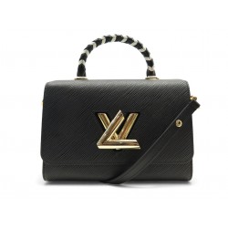 NEUF SAC A MAIN LOUIS VUITTON TWIST CUIR EPI NOIR ED LIMITEE ANSE TRESSEE 4000€