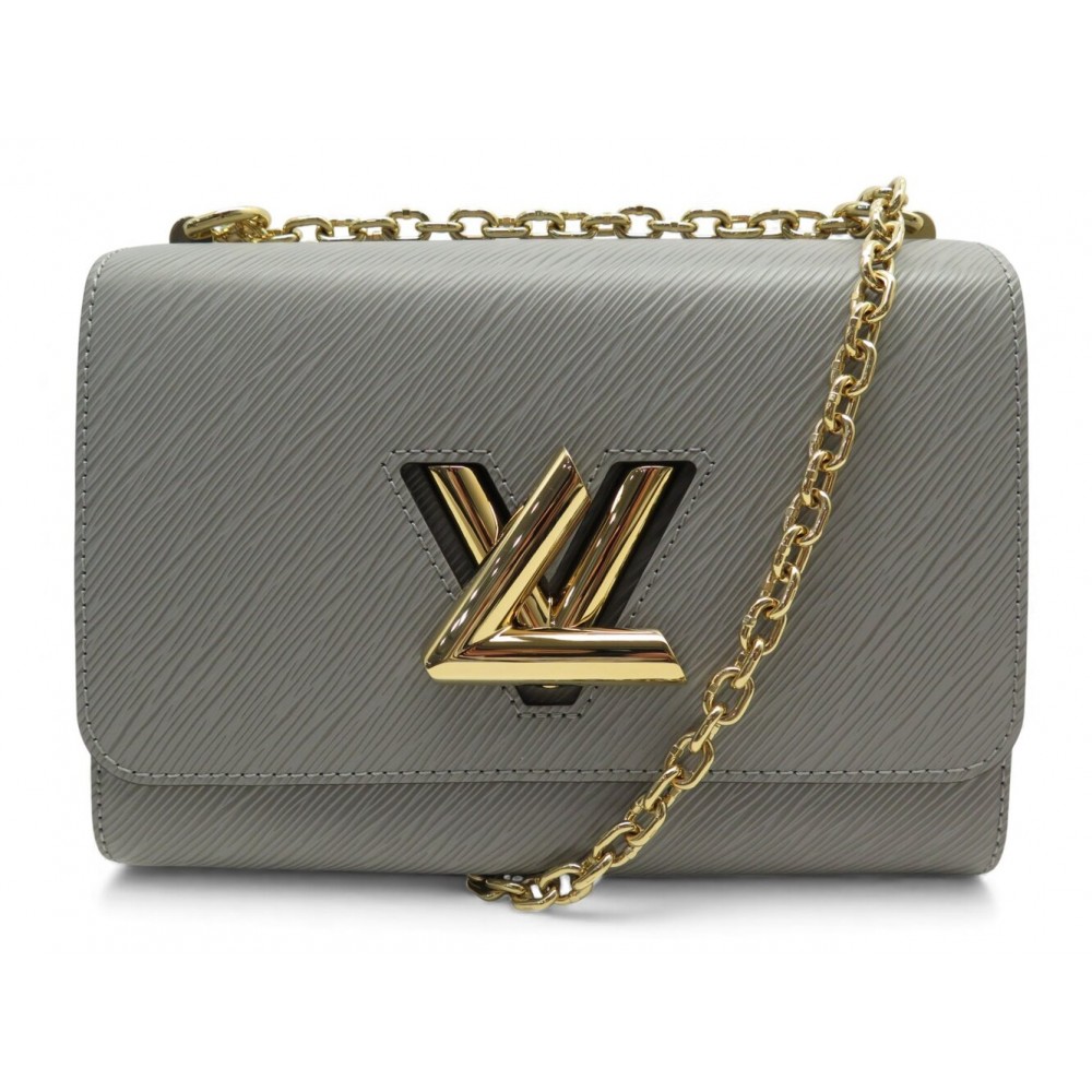 SAC A MAIN LOUIS VUITTON TWIST MM M21110 EN CUIR EPI NOIR BANDOULIERE BAG 4000€