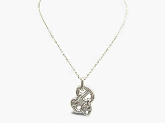 collier pendentif hermes chaine d'ancre enchainee en