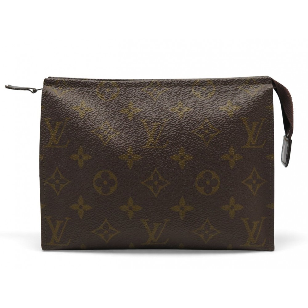 VINTAGE POCHETTE LOUIS VUITTON POCHE TOILETTE 19 M47544 EN TOILE MONOGRAM 880€