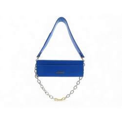 NEUF SAC A MAIN JACQUEMUS LE CIUCIU 213BA009-3061 EN CUIR BLEU HAND BAG 1200€