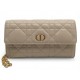 SAC A MAIN CHRISTIAN DIOR A CHAINE CARO S5134UWHC BANDOULIERE WOC BAG 2050€