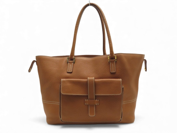 sac a main loro piana globe cabas cuir graine