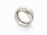  bague cartier nouvelle vague en or blanc 18k