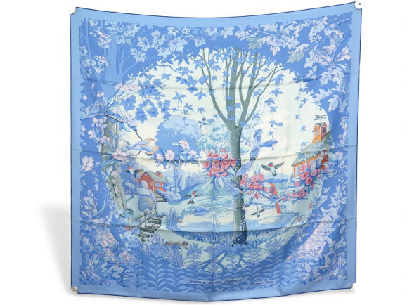 foulard hermes jardins de nouvelle angleterre