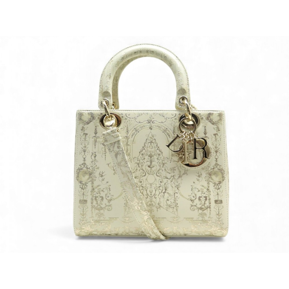 NEUF SAC A MAIN CHRISTIAN DIOR LADY MEDIUM DIORESQUE STELLA BANDOULIERE 5900€