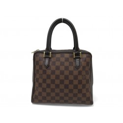 VINTAGE SAC A MAIN LOUIS VUITTON BRERA N51150 TOILE DAMIER EBENE HAND BAG 1450€