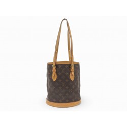 VINTAGE SAC A MAIN LOUIS VUITTON BUCKET PM M42238 EN TOILE MONOGRAM LV BAG 1100€