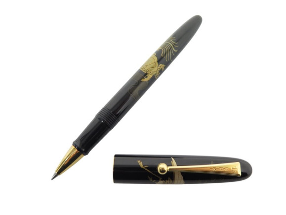 stylo bille namiki grue tsuru tortue en laque