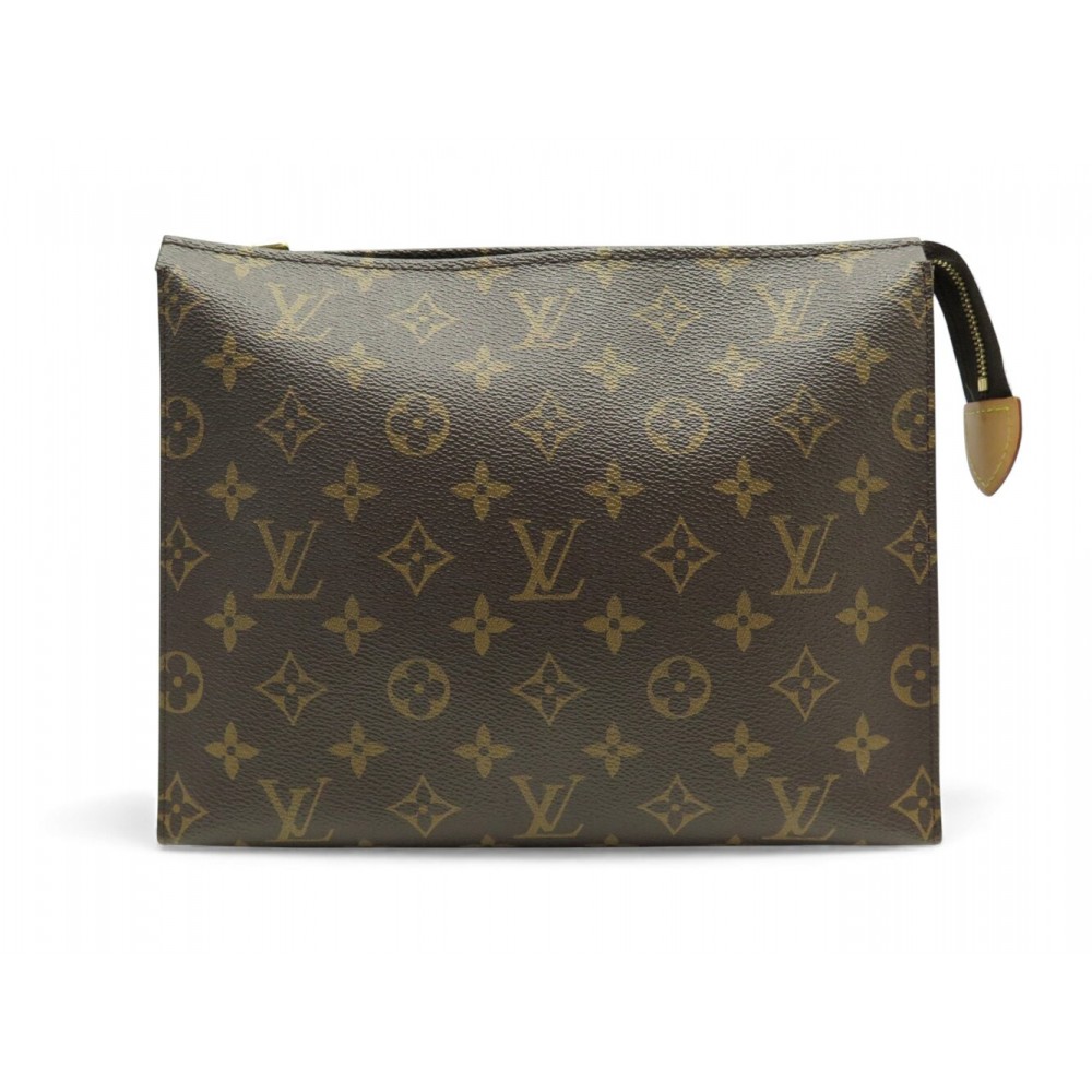 POCHETTE DE VOYAGE LOUIS VUITTON TROUSSE TOILETTE 26 M47542 TOILE MONOGRAM 920€