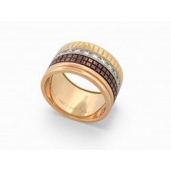 BAGUE BOUCHERON QUATRE CLASSIQUE LARGE JRG00623 T51 OR 18K DIAMANTS 0.5CT 11050€