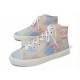 NEUF BASKETS MONTANTES CHANEL G38280 40.5 MATELASSEES LOGO CC SNEAKERS NEW 1500€