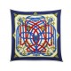 NEUF FOULARD HERMES CAVALCADOUR HENRI ORIGNY CARRE PLISSE SOIE +BOITE SCARF 530€