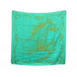 FOULARD HERMES CHEVAL DE LEGENDE CARRE 90 PIERRE EMERY EN SOIE SIL SCARF 530€