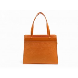 VINTAGE SAC A MAIN LOUIS VUITTON CROISETTE PM M5249H CUIR EPI ORANGE PURSE 1500€