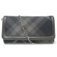 SAC A MAIN BURBERRY WALLET ON CHAIN CUIR TOILE TARTAN WEB POCHETTE WOC BAG 870€