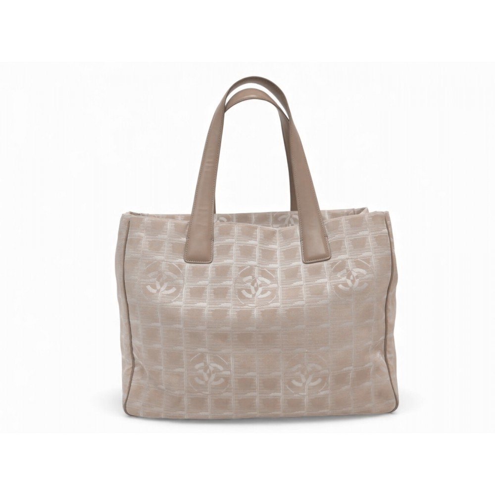 SAC A MAIN CHANEL CABAS 8 HEURES CROISIERE SHOPPING EN TOILE TOTE HAND BAG 5700€