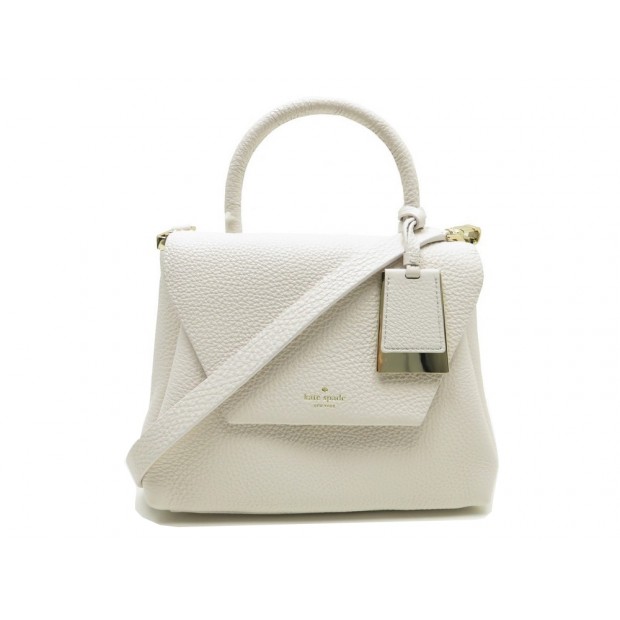 NEUF SAC A MAIN KATE SPADE CUIR GRAINE 