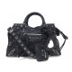 NEUF SAC A MAIN BALENCIAGA NEO CAGOLE CITY BB MONOGRAM DENIM BANDOULIERE 2300€