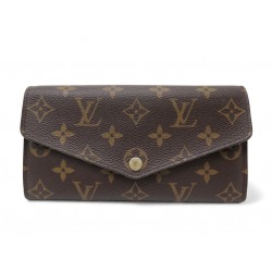 PORTEFEUILLE LOUIS VUITTON SARAH EN TOILE MONOGRAM LV M60531 MONNAIE WALLET 560€