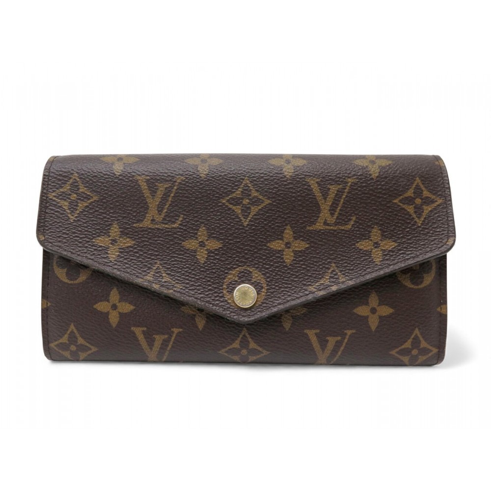 PORTEFEUILLE LOUIS VUITTON SARAH EN TOILE MONOGRAM LV M60531 MONNAIE WALLET 560€