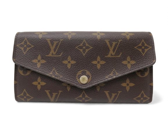 portefeuille louis vuitton sarah en toile monogram lv