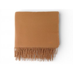 VINTAGE ETOLE HERMES EN CACHEMIRE & LAINE MARRON 75 X 245CM CASHMERE SCARF 1200€