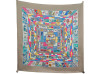 foulard hermes correspondance cathy latham carre 90