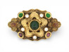  broche chanel gripoix 1984 pierres cabochon