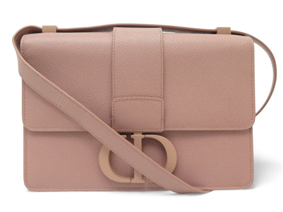  sac a main dior 30 montaigne mm cuir graine rose