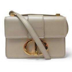 SAC A MAIN DIOR MICRO 30 MONTAIGNE CUIR BOX BANDOULIERE LEATHER HAND BAG 2900€