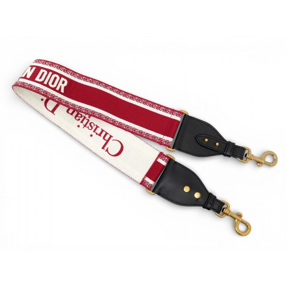 NEUF ANSE BANDOULIERE CHRISTIAN DIOR EN TOILE 94CM POUR SAC SHOULDER STRAP 950€