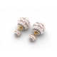 BOUCLES D'OREILLES DIOR TRIBALES METAL DORE EDITION LIMITEE GOLD EARRINGS 420€