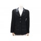 NEUF VESTE CHANEL CINTREE BOUTONS PERLE LOGO CC 38 M EN LAINE NOIRE JACKET 800€