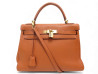 sac a main hermes kelly ii 32 retourne en cuir togo