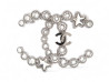  broche chanel logo cc etoile strass 2024 metal