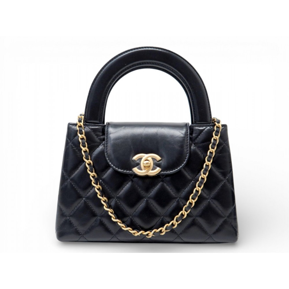 NEUF RARE SAC A MAIN CHANEL MINI SHOPPING BAG FERMOIR TIMELESS BANDOULIERE PURSE