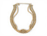 collier dior choker perles strass multirangs 38cm