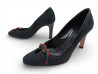 chaussures gucci noeud 147720 escarpins toile