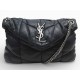 SAC A MAIN SAINT LAURENT LOULOU PUFFER SMALL 577476 CUIR NOIR BANDOULIERE 2690€