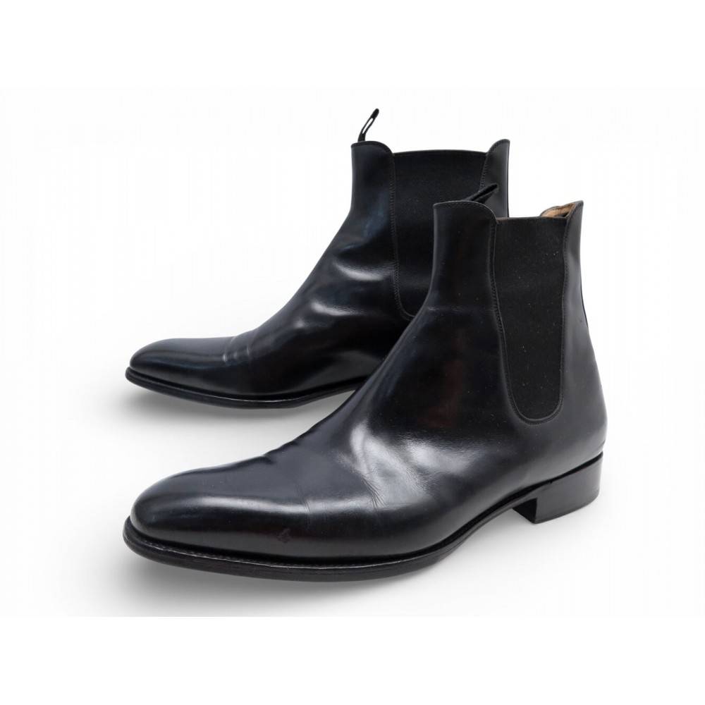 CHAUSSURES BOTTINES JM WESTON 471 CAMBRE CLARIDGE 8.5D 42.5 CUIR EMBAUCHOIR 770€