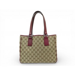 SAC A MAIN GUCCI CABAS TOILE GG SUPREME BEIGE 113019 TOTE HAND BAG PURSE 1750€