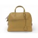 SAC A MAIN HERMES BOLIDE WEB 1923 30 CUIR CHEVRE MOUTARDE PURSE HAND BAG 5600€