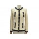 VINTAGE VESTE CHANEL P03456 1994 TAILLEUR BOUTON LOGO CC S 36 TWEED JACKET 9000€
